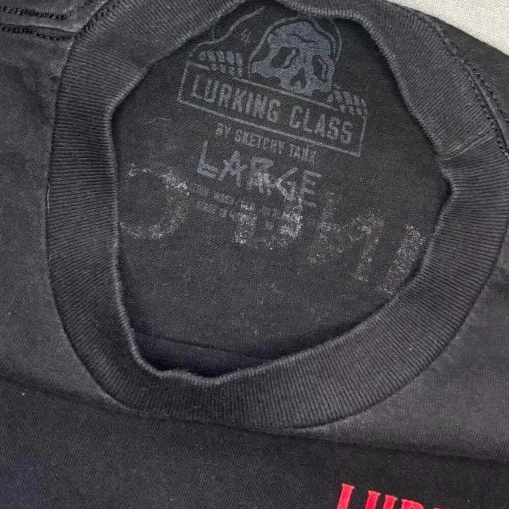 Lurking-class-by-sketchy-tank Men's Black T-shirt